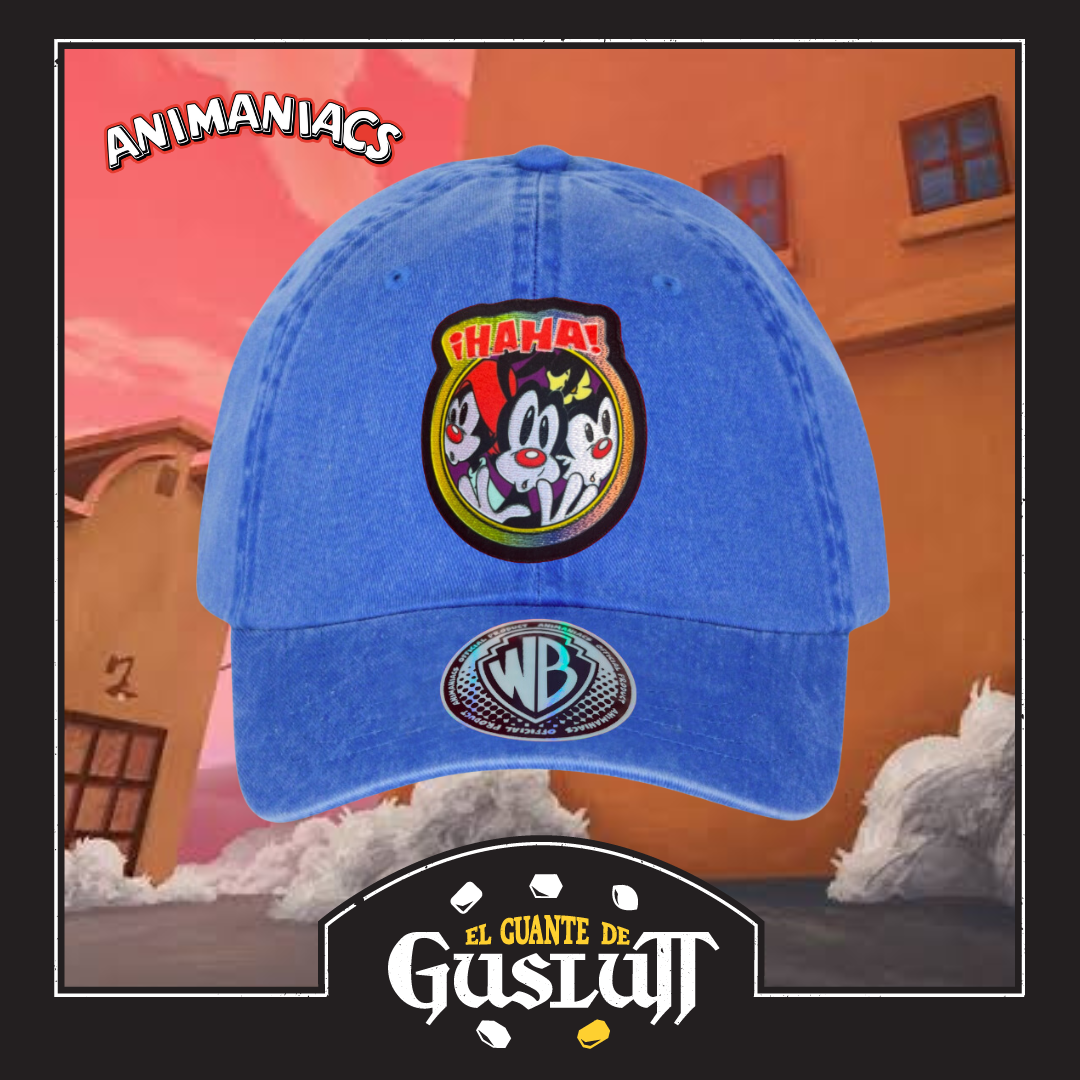 Gorra Animaniacs “Haha Team” Azul Royal Vintage