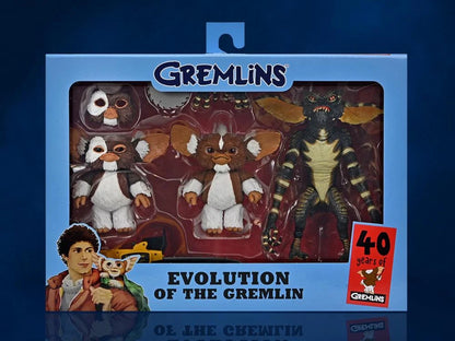 NECA Gremlins 40th Anniversary Evolution of the Gremlin 3 Pack