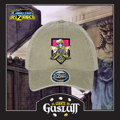 Gorra Saint Seiya “Virgo Shaka” Beige Vintage