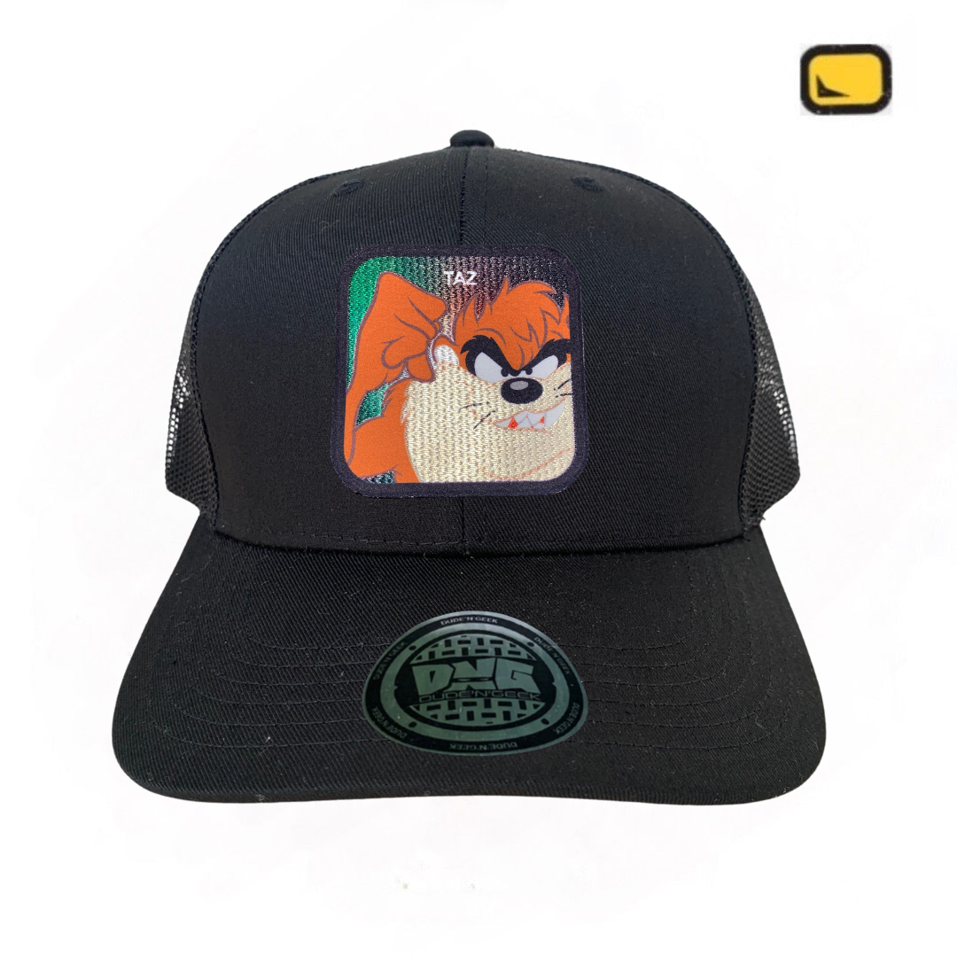 Gorra Looney Tunes “Taz” Negra Premium Trucker