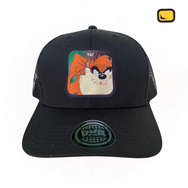 Gorra Looney Tunes “Taz” Negra Premium Trucker