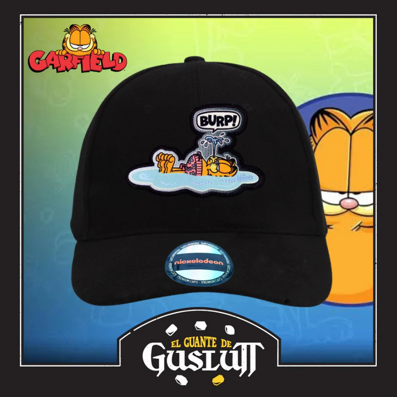 Gorra Garfield “Burp” Negra