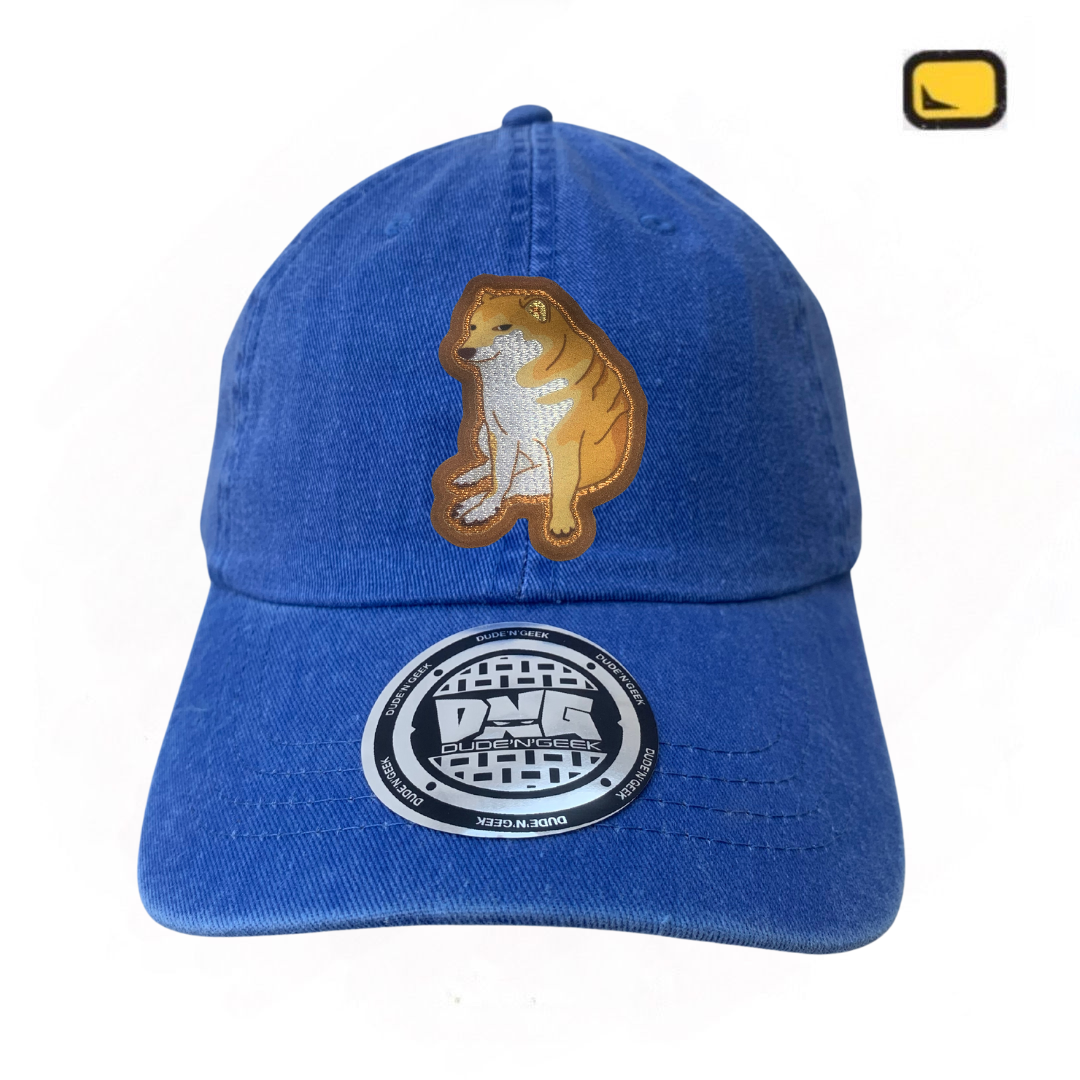 Gorra Cheems “The Meme” Azul Royal Vintage