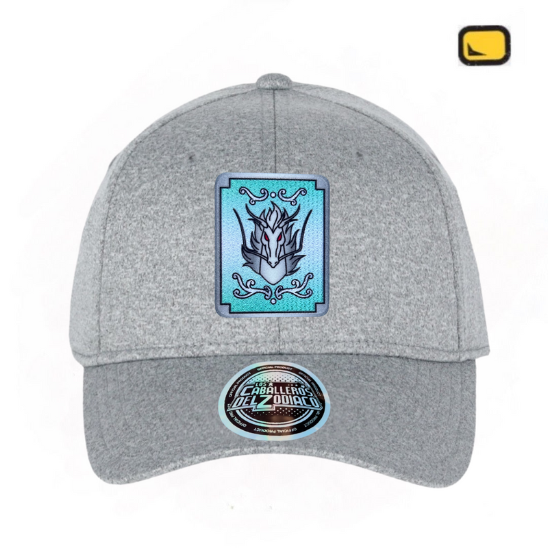 Gorra Saint Seiya “Pandora Box Shiryu Dragon” Gris Jaspe