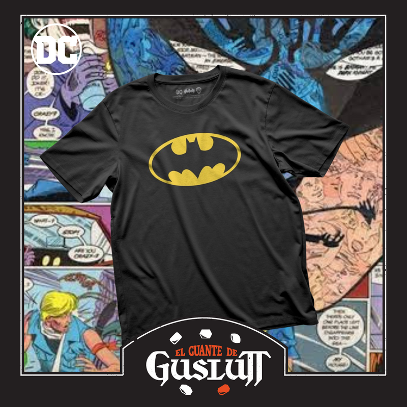 Playera DC Comics “Batman Classic Logo” Negra