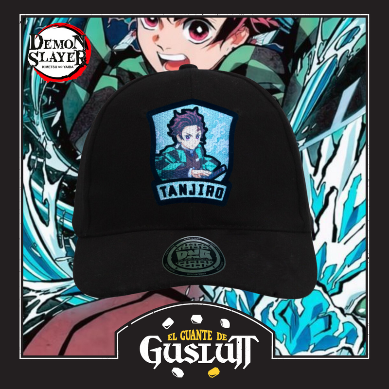 Gorra Demon Slayer: Kimetsu No Yaiba “Tanjiro Kamado” Negra