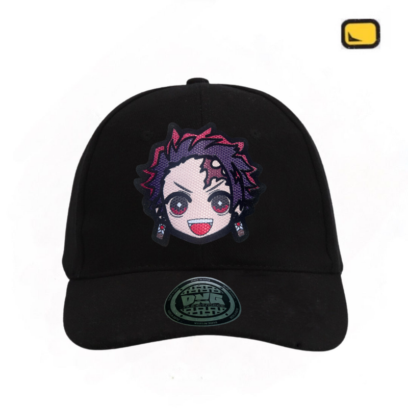 Gorra Demon Slayer: Kimetsu No Yaiba “Chibi Tanjiro Kamado” Negra