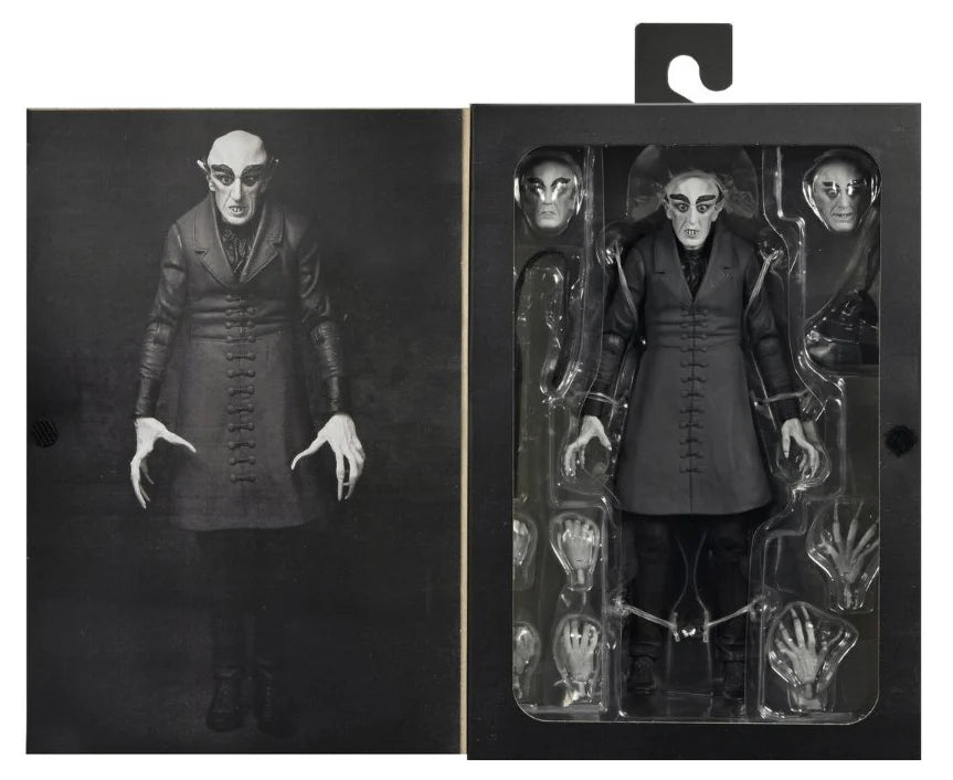 NECA Nosferatu Count Orlok Black & White Version