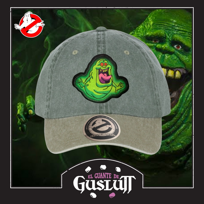 Gorra Ghostbusters “Slimer” Verde-Beige Vintage