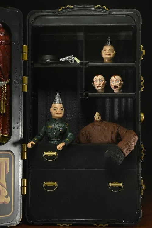 NECA Puppet Master Leech Woman & Toulon's Puppet Case Figure Set *Leer descripción