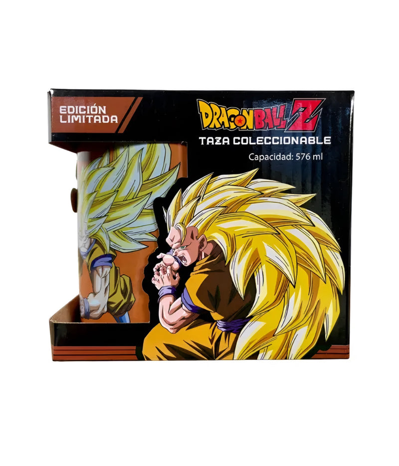 Taza Jumbo Dragon Ball Z Edición Especial “Super Saiyan 3 Goku”