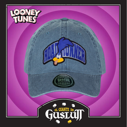 Gorra Looney Tunes “Beep-Beep Road Runner” Azul Vintage