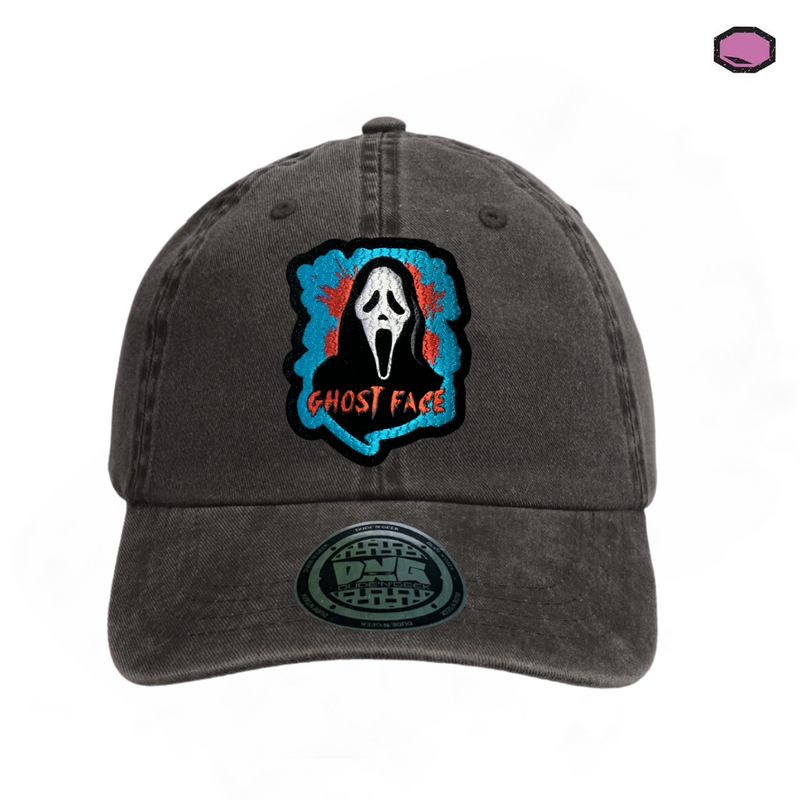 Gorra Scream “Ghostface” Gris Vintage