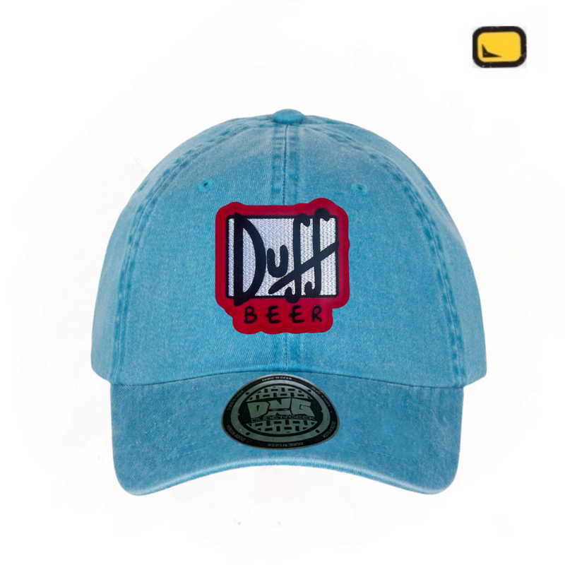 Gorra The Simpsons “Duff Beer” Turquesa Vintage