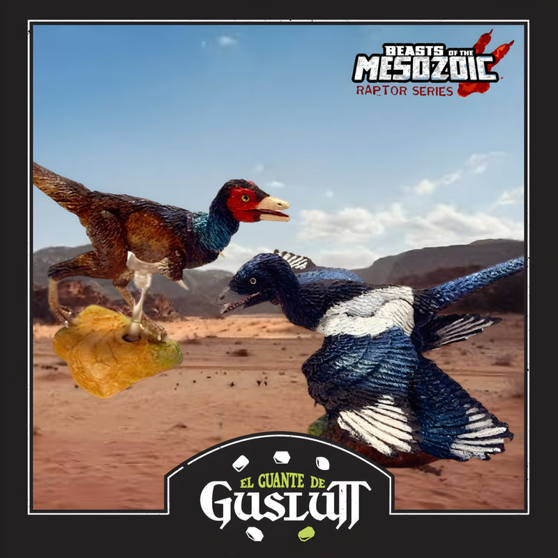 Beasts of the Mesozoic Eastern “Microraptor Gui & Mononykus Olecranus” 2 Pack