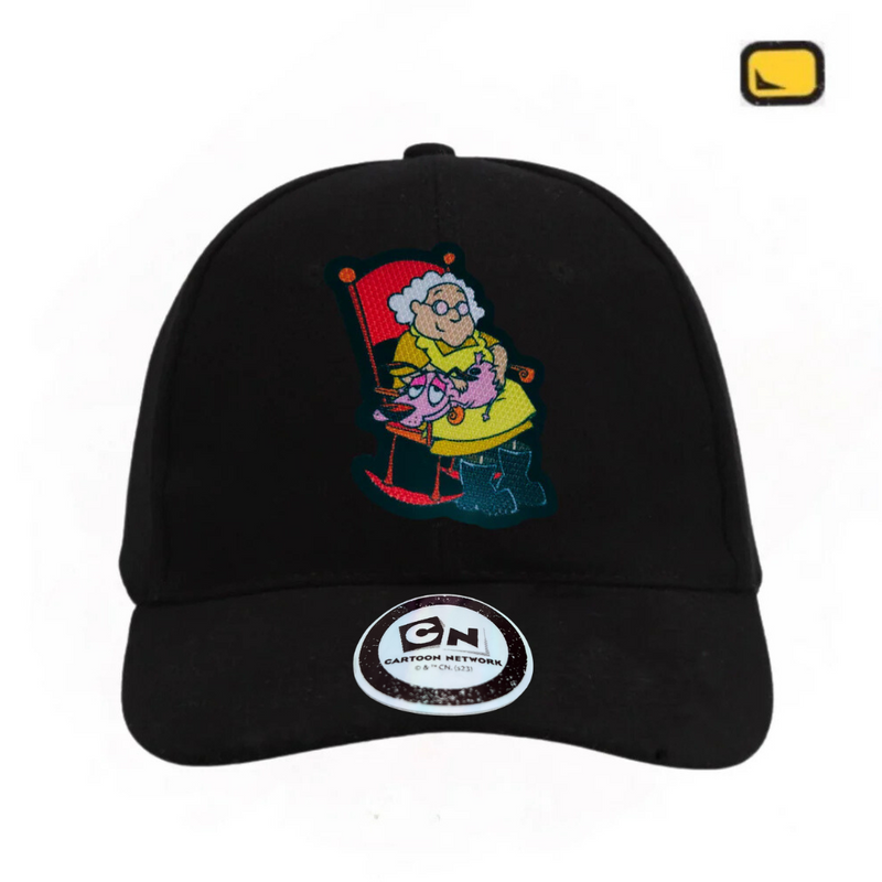 Gorra Cartoon Network Coraje el perro Cobarde “Courage & Muriel” Negra