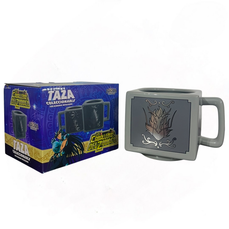 Taza Caballeros del Zodiaco Edición Especial “Dragon Shiryu Cloth Box”