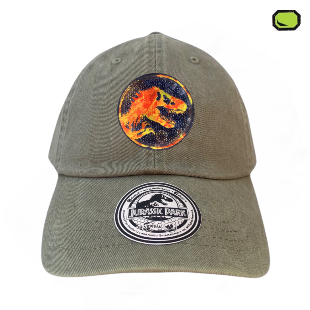 Gorra Jurassic Park Lava Surge Beige Vintage