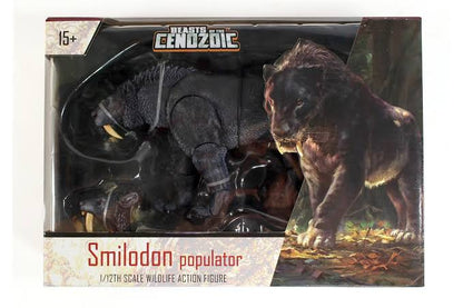 Beasts of the Cenozoic “Smilodon Populator” Black Version