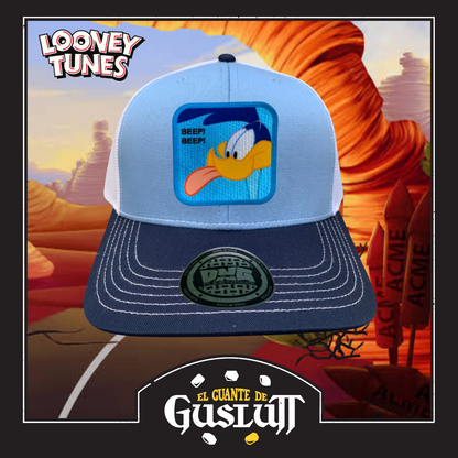 Gorra Looney Tunes “Beep-Beep Road Runner” Tricolor Premium Trucker