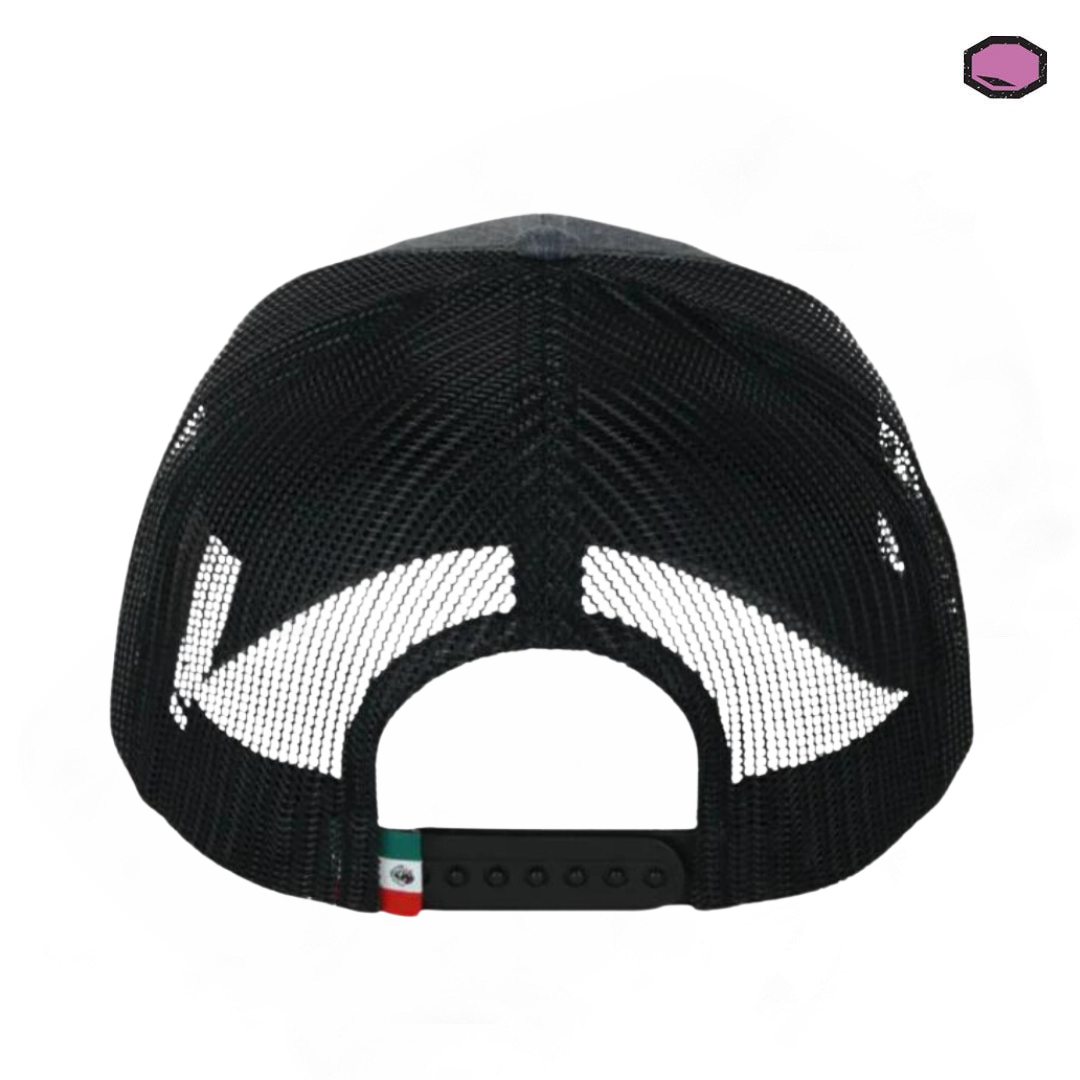 Gorra Aliens Weyland-Yutani “Building Better Worlds” Logo Gris-Negra Premium Trucker