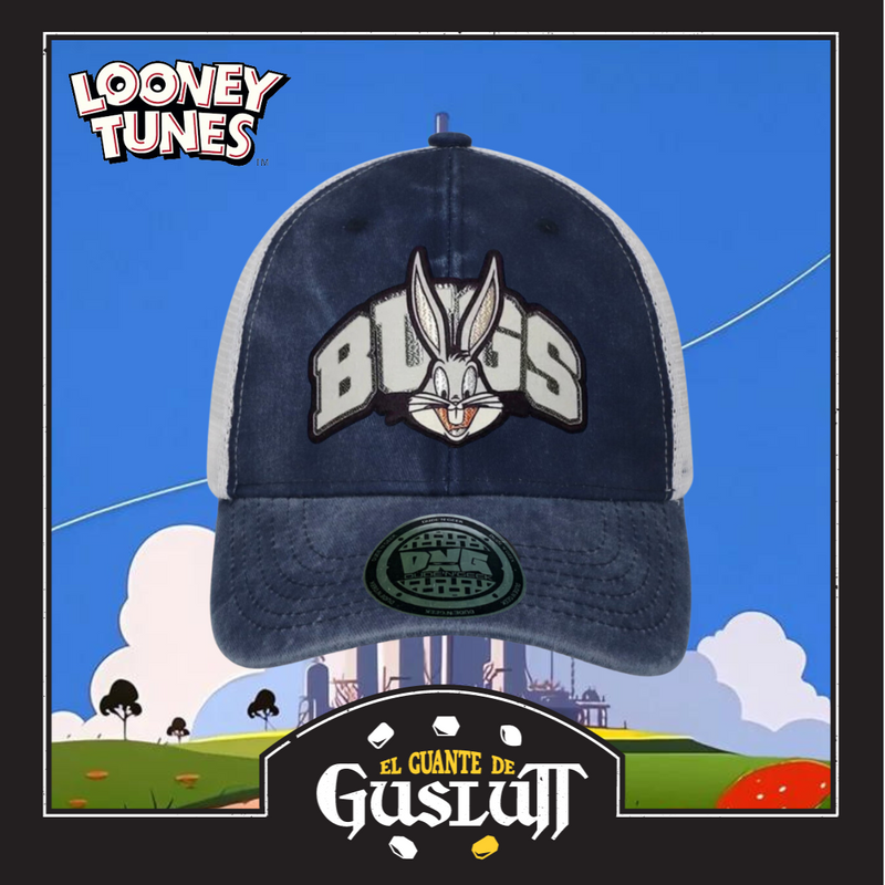 Gorra Looney Tunes “Bugs Bunny” Azul-Blanca Trucker