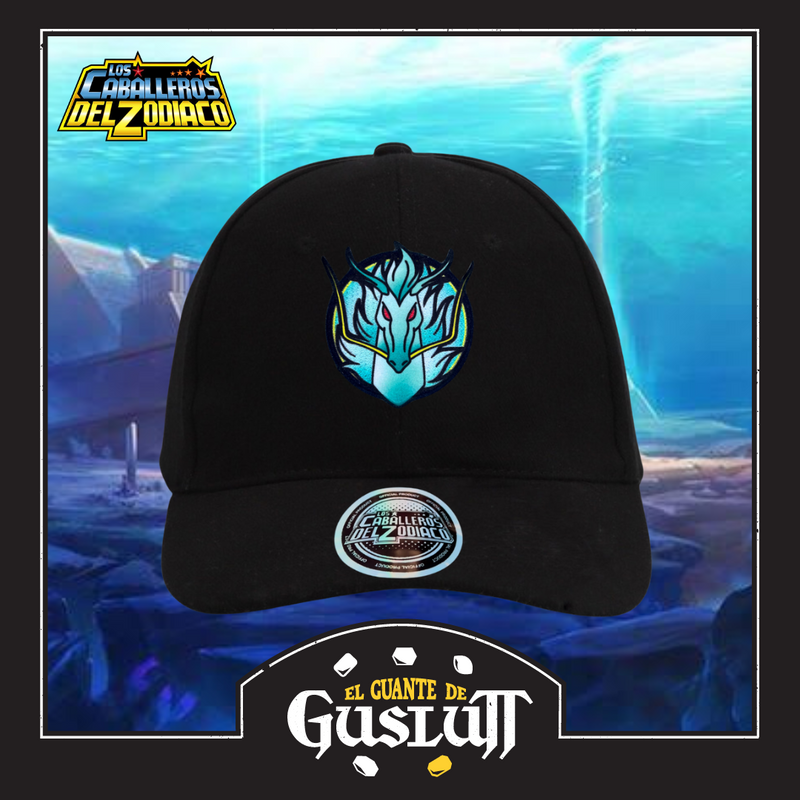 Gorra Saint Seiya “Shiryu Dragon” Negra