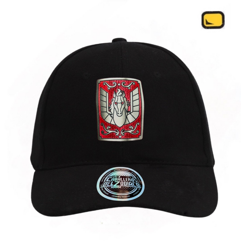 Gorra Saint Seiya “Pandora Box Pegasus” Negra