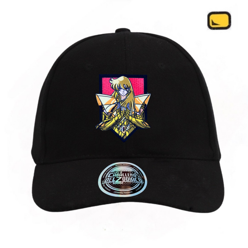 Gorra Saint Seiya “Virgo Shaka” Negra