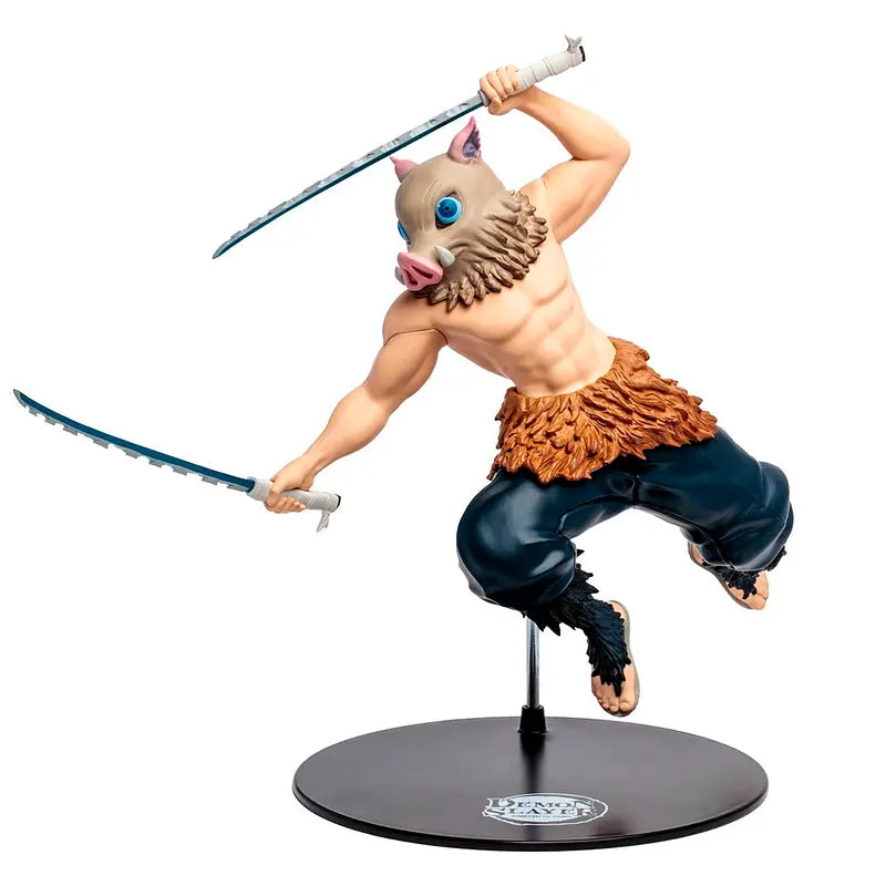 Mcfarlane Toys Demon Slayer: Kimetsu No Yaiba “Inosuke Hashibira” Posed Figure