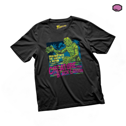 Playera Universal Monsters “Creature from the Black Lagoon” Negra