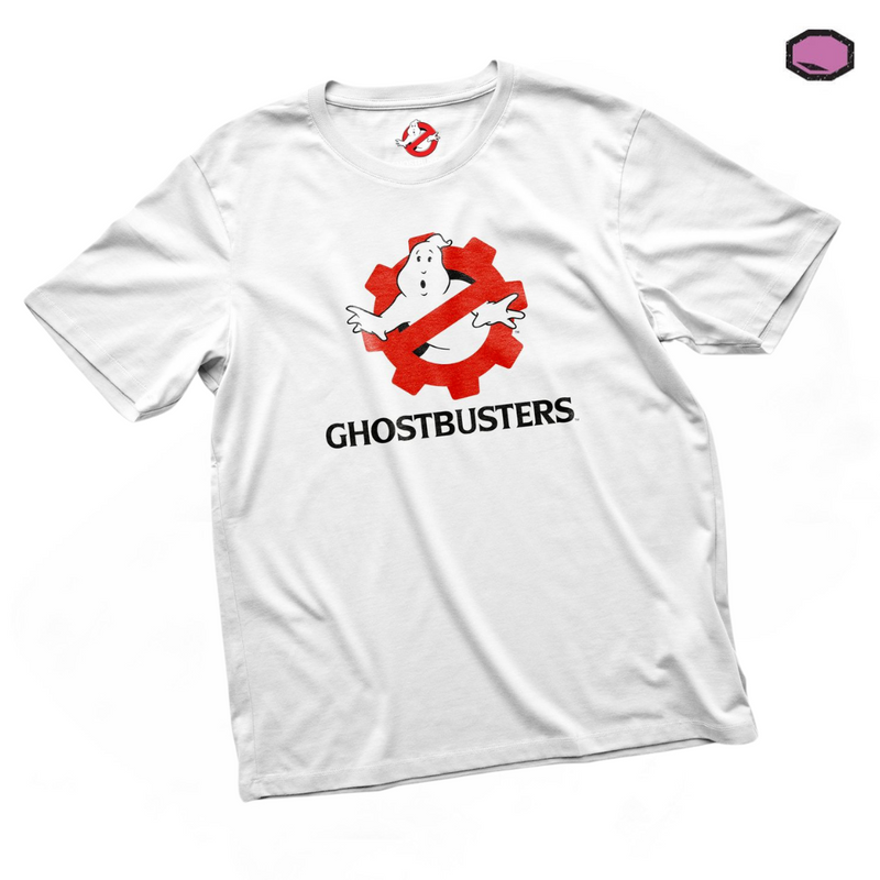 Playera Ghostbusters “Engineer Logo” Blanca