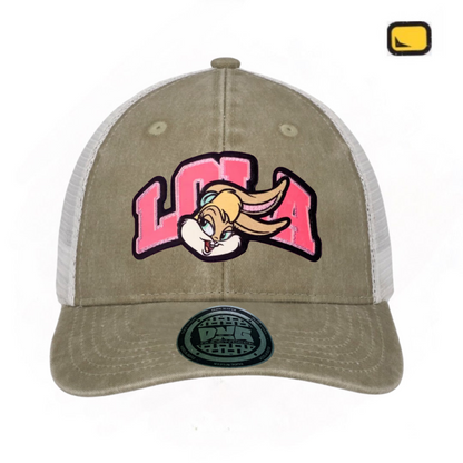 Gorra Looney Tunes “Lola Bunny” Beige-Blanca Trucker