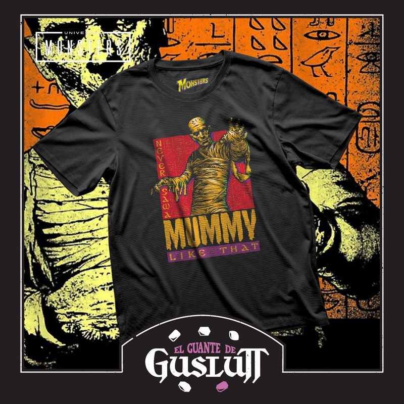 Playera Universal Monsters “The Mummy” Negra