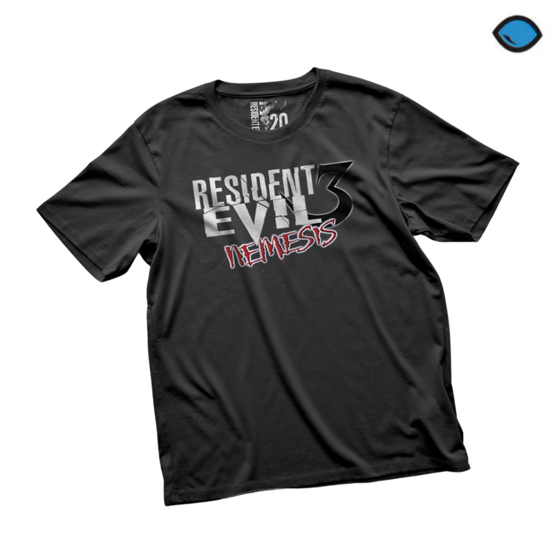 Playera Resident Evil 3 Nemesis “Logo” Negra