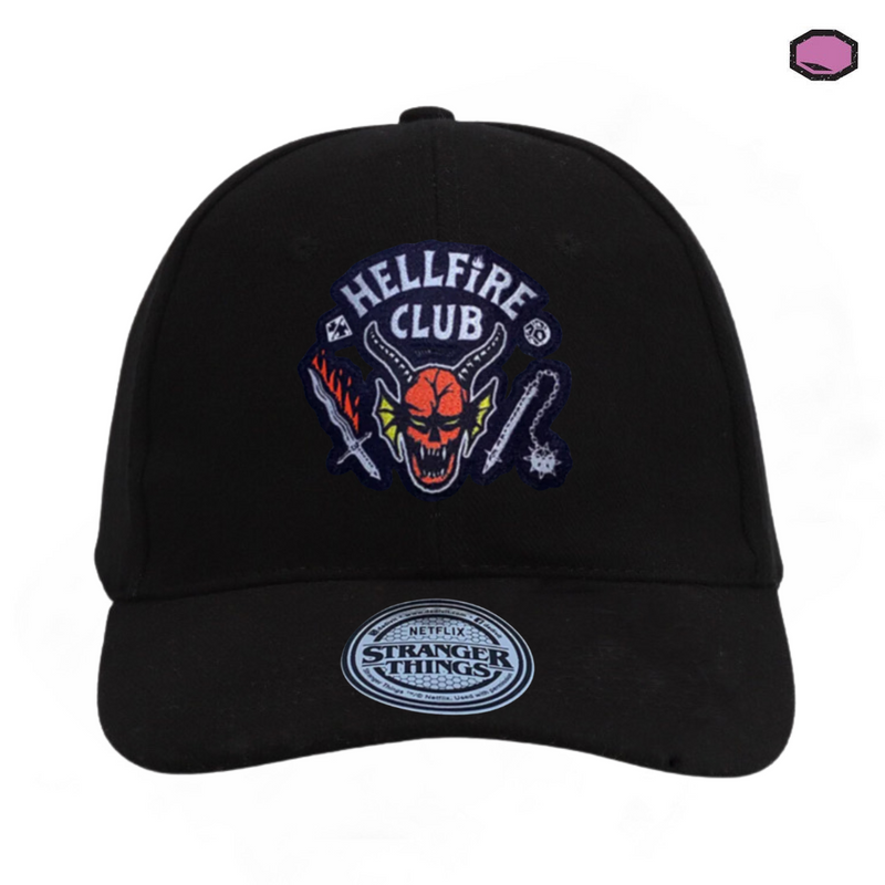 Gorra Stranger Things “Hellfire Club” Negra