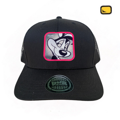 Gorra Looney Tunes “Pepe Le Pew” Negra Premium Trucker