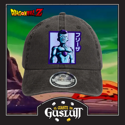 Gorra Dragon Ball Z “Freezer” Gris Vintage