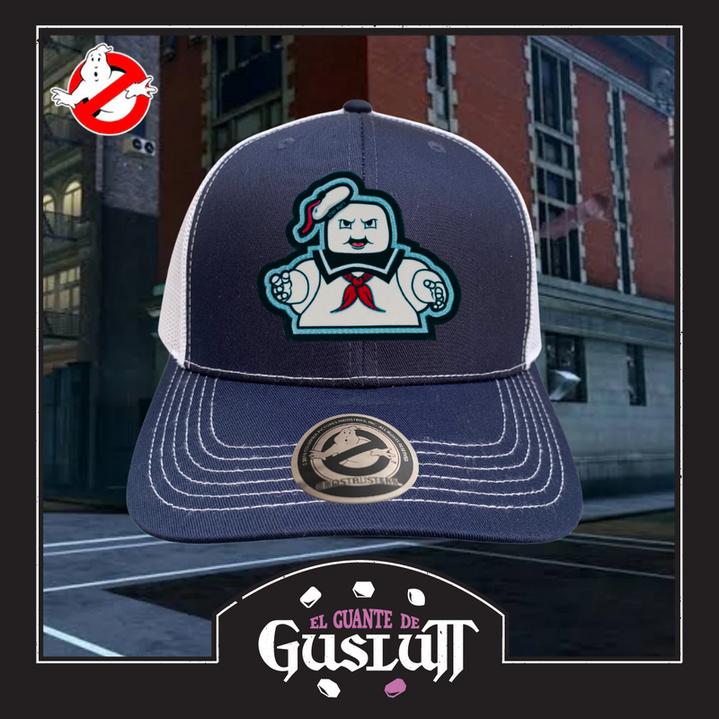 Gorra Ghostbusters “Stay Puft” Azul Marino Premium Trucker