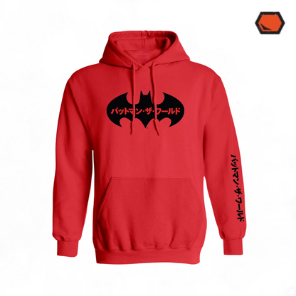 Hoodie DC Comics “Batman Japan” Roja