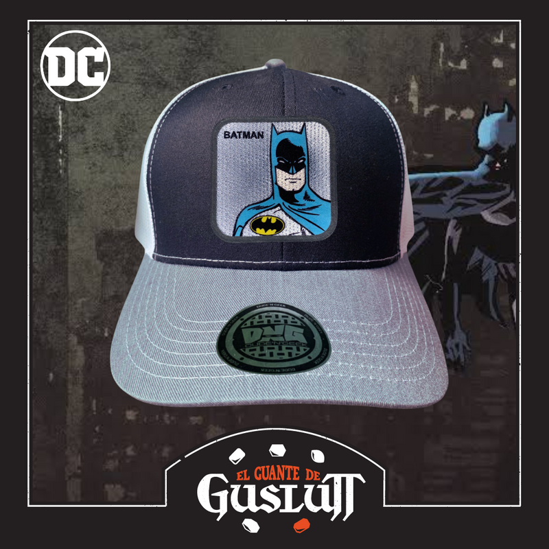 Gorra DC Comics Batman “The Knight of Gotham City” Tricolor Premium Trucker