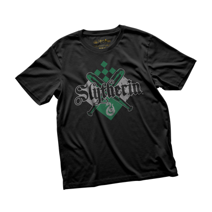 Playera Harry Potter “Slytherin Quidditch Team” Negra