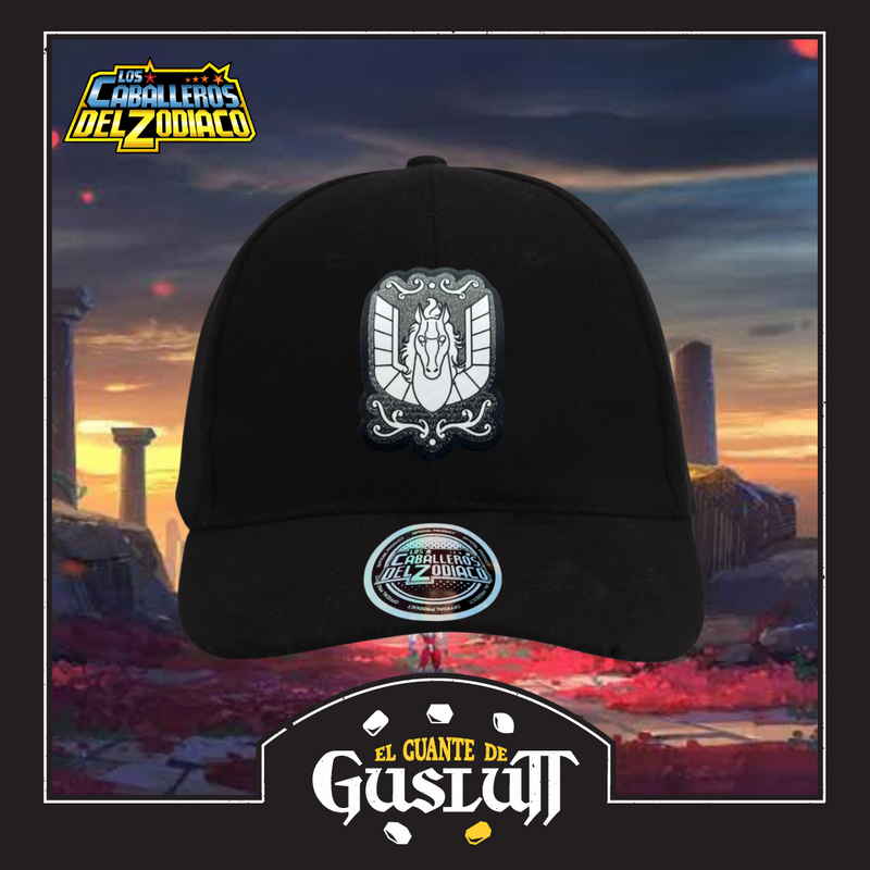 Gorra Saint Seiya “Pegasus Cloth Box” Negra