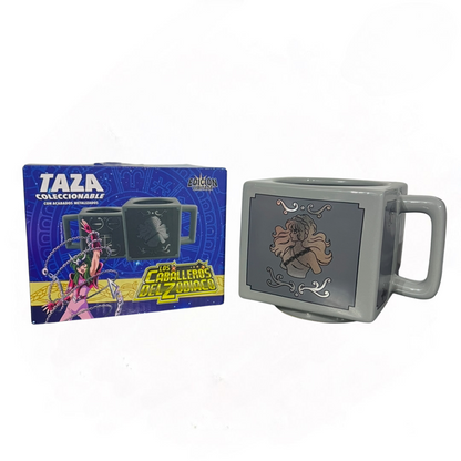 Taza Caballeros del Zodiaco Edición Especial “Andromeda Shun Cloth Box”