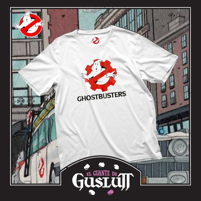 Playera Ghostbusters “Engineer Logo” Blanca