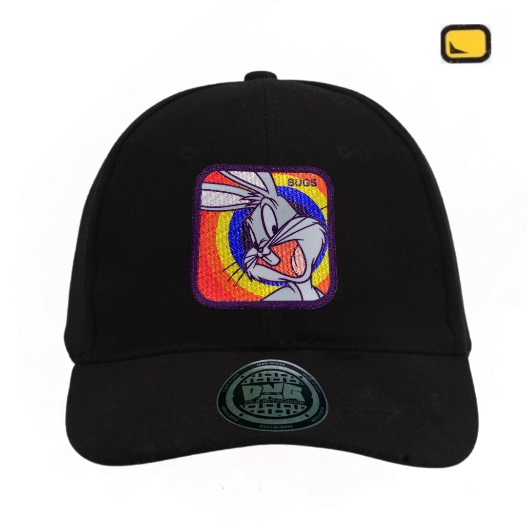 Gorra Looney Tunes “Bugs Bunny Patch” Negra