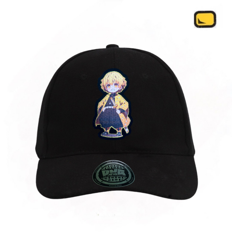 Gorra Demon Slayer: Kimetsu No Yaiba “Chibi Zenitsu Agatsuma” Negra