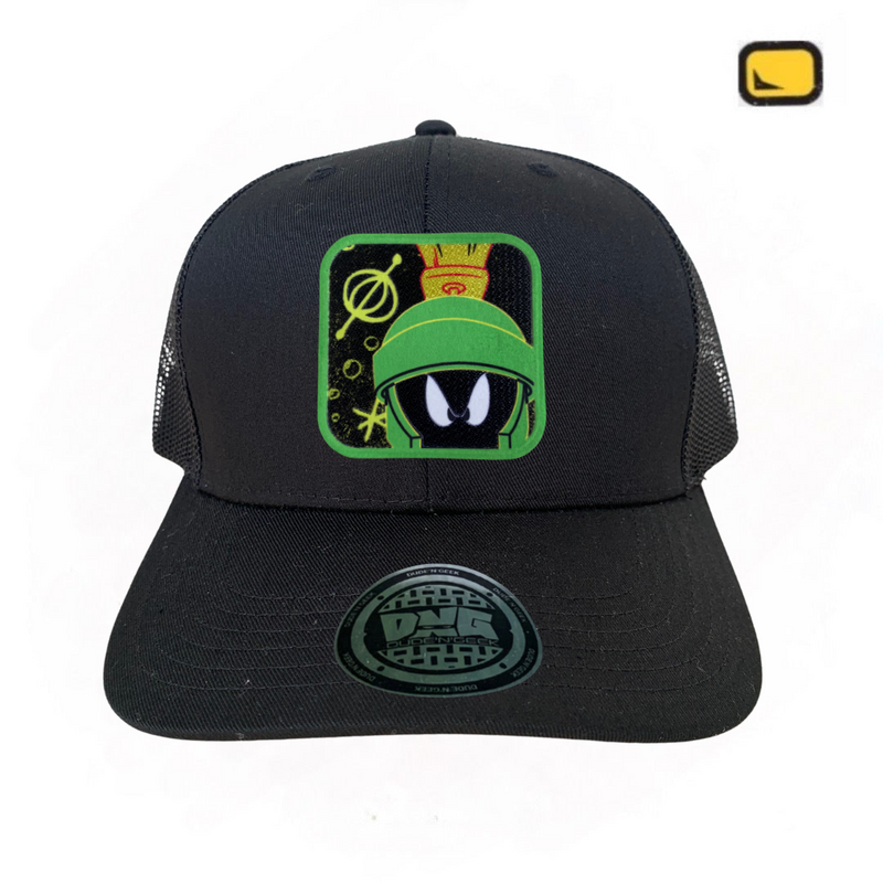 Gorra Looney Tunes “Marvin The Martian” Negra Premium Trucker