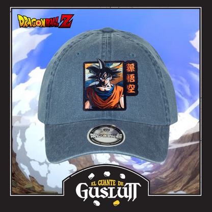 Gorra Dragon Ball Z “Son Goku” Azul Vintage