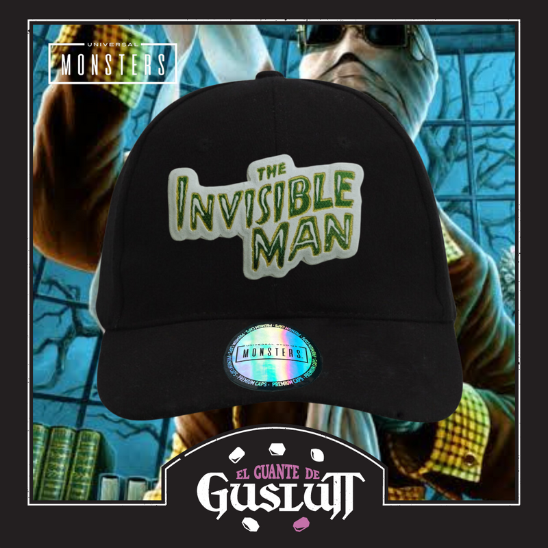 Gorra Universal Monsters “The Invisible Man” Negra